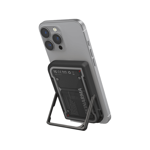 SkinArma Mecha Nexus USB-C 5000mAh Power Bank Built-In Kick Stand - Black