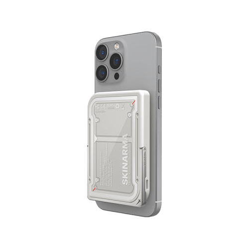 SkinArma Mecha Nexus USB-C 5000mAh Power Bank Built-In Kick Stand - Grey
