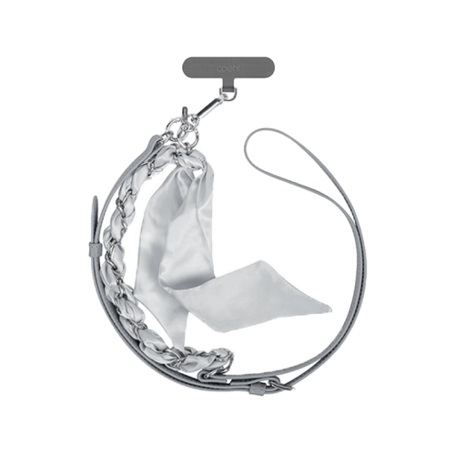 Uniq Coehl Caryne 2-In-1 Universal Lanyard & Handstrap - Cloud Grey