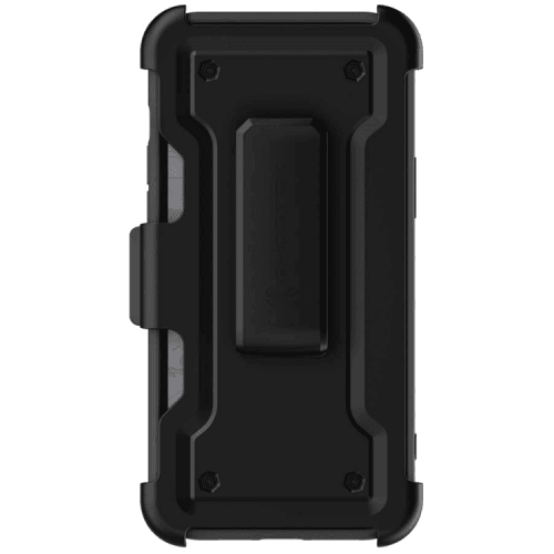 Ghostek Iron Armor 3 Rugged Case + Holster With Tempered Glass Screen Protector for iPhone 13 Pro - Black Matte