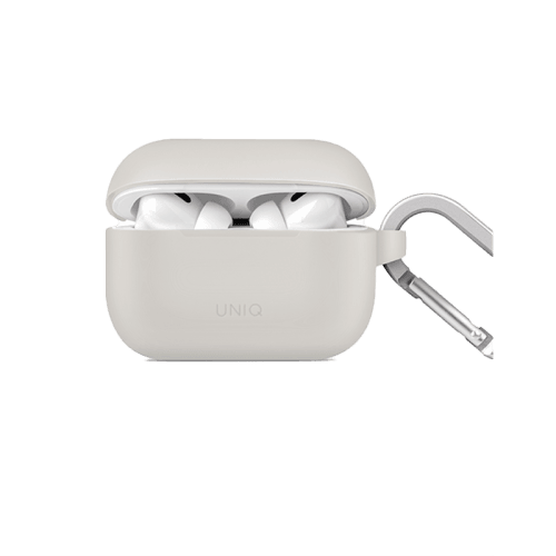 Uniq Vencer Silicone Hang Case for Airpods Pro 2 - Chalk Grey