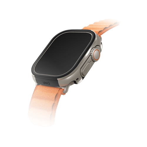 Uniq Valencia Watch Case for Apple Watch Ultra 49mm - Titanium Silver