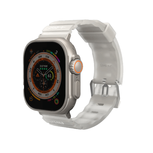 SkinArma Shokku Watch Strap for Apple Watch 49/45/44mm - Frost