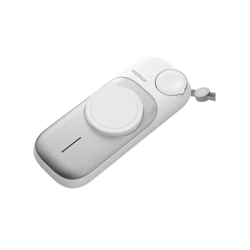 Momax Airbox Go Power Capsule With MagSafe 10000mAh Power Bank - White