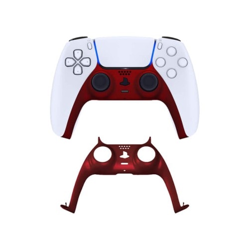 Gamer Gear Faceplate for PS5 Controller - Soft Touch Vampire Red