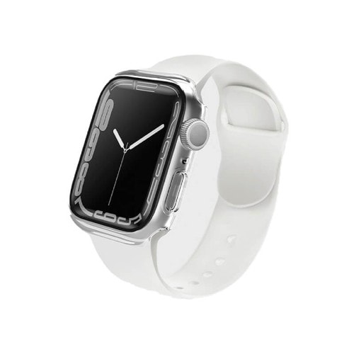 Uniq Legion Case With Screen Protection for Apple Watch 41mm - Dove Clear