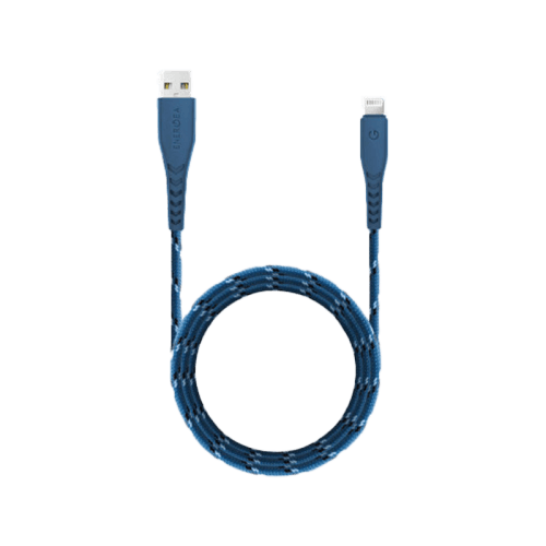 Energea Nyloflex USB-A to Lightning Cable 1.5M - Blue