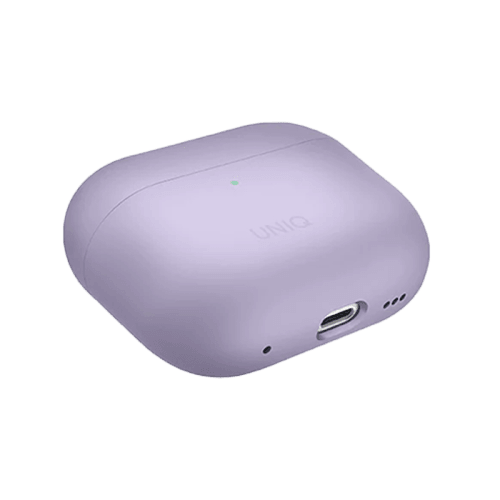 Uniq Hybrid Lino Liquid Silicon Case for Airpods Pro 2 - Lilac Lavender
