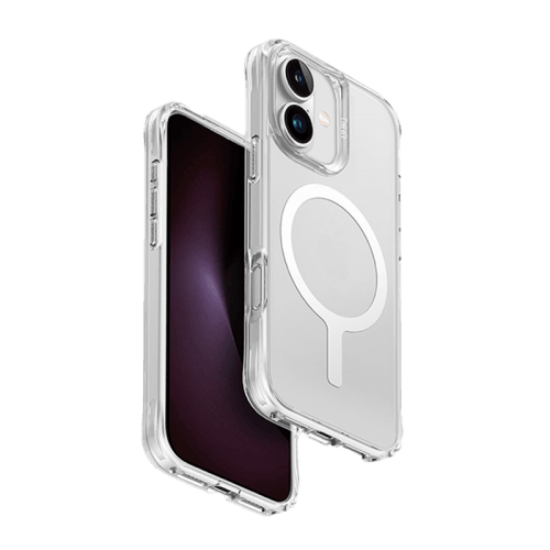 Uniq Hybrid Lifepro Xtreme MagSafe Case for iPhone 16 - Dove Frost Clear