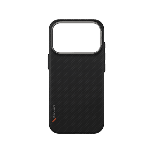 Uniq Hybrid Keva Edge MagSafe Case for iPhone 17 Pro Max - Carbon Black