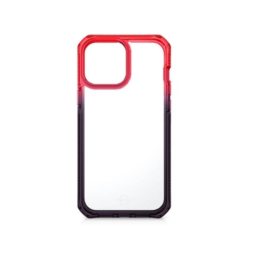 ITSKINS Supreme Prism Case for iPhone 13 Pro - Coral and Black