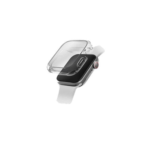 Uniq Hybrid Garde Watch Case With Screen Protection for Apple Watch 41mm - Dove Clear