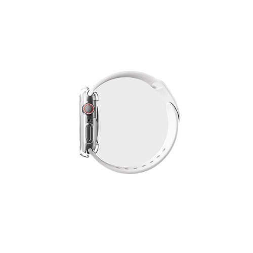 Uniq Hybrid Garde Watch Case With Screen Protection for Apple Watch 41mm - Dove Clear