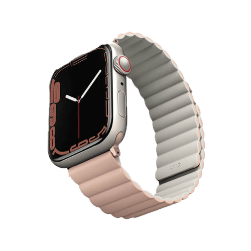 Uniq Revix Reversible Strap for Apple Watch 38/40/41mm - Blush Pink / Beige
