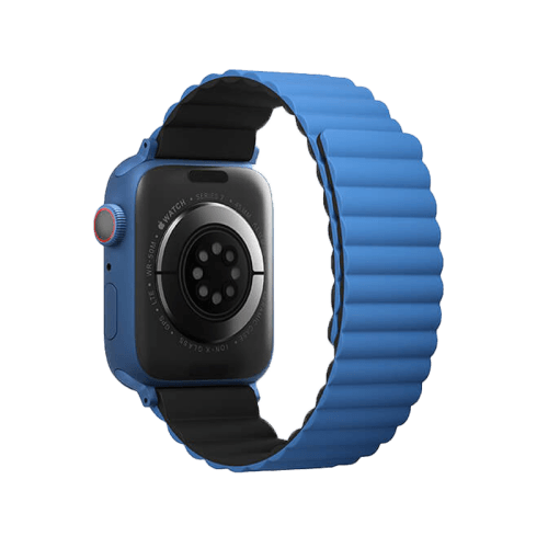 Uniq Revix Reversible Strap for Apple Watch 42/44/45mm - Caspian Blue / Black