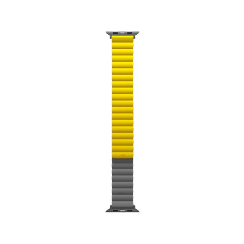 Uniq Revix Reversible Strap for Apple Watch 42/44/45mm - Lemon Yellow / Grey