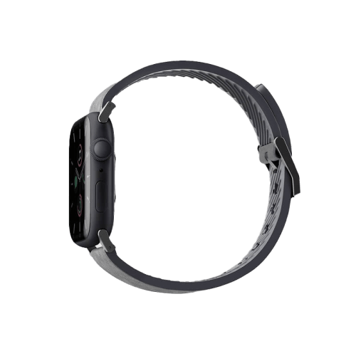 Uniq Straden Leather Strap for Apple Watch 42/44/45 - Rhino Grey