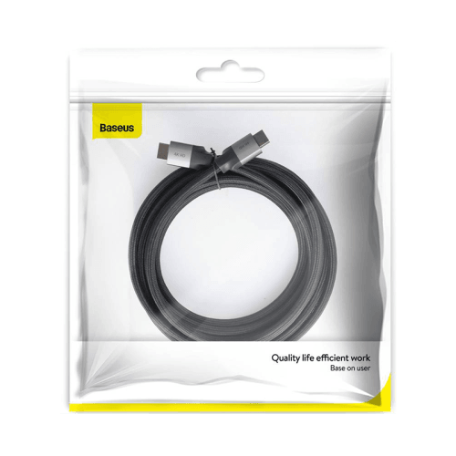 Baseus Enjoyment Series 4K HDMI to HDMI Cable 3M - Dark Grey