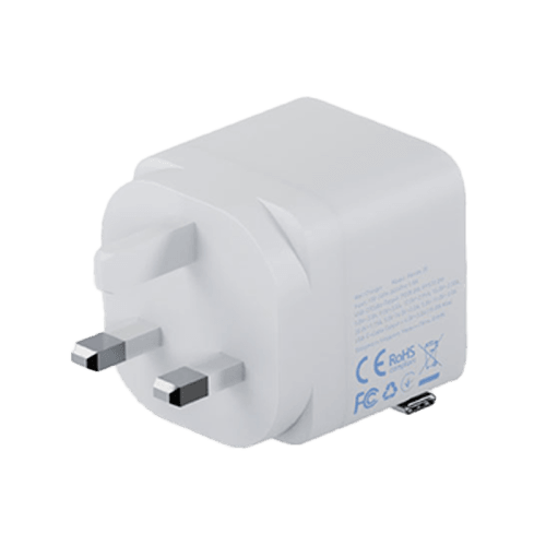 Bazic GoPort Retrek 1-Port USB-C & Built-In USB-C Cable 35W GaN - White