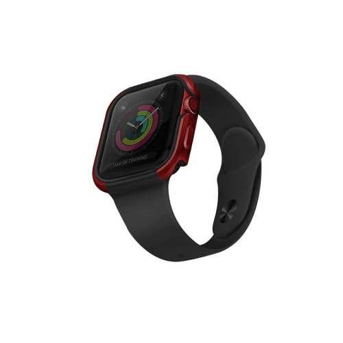 Uniq Valencia Watch Case For Apple Watch 44MM - Gunmetal Grey
