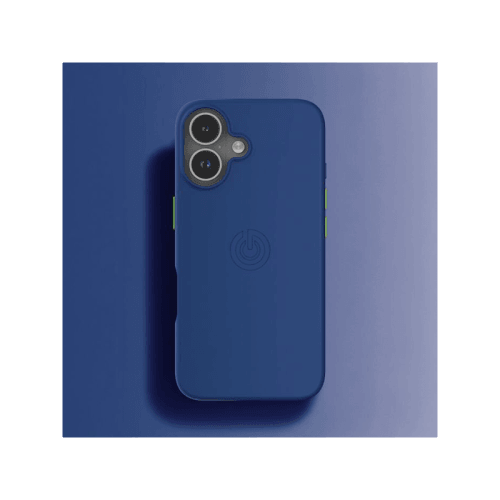 Goui Magnetic Case With Magnetic Bars for iPhone 17 + Magnetic Strap - Midnight Blue