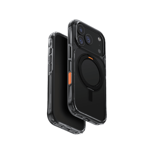 Uniq Hybrid Swivix With 360 Rotating Kickstand MagSafe Case for iPhone 17 Pro - Carbon Black