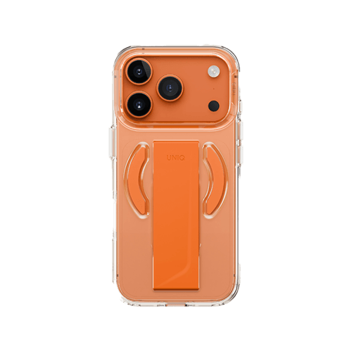 Uniq Hybrid Heldro Air MagSafe Case for iPhone 17 Pro - Volt Orange