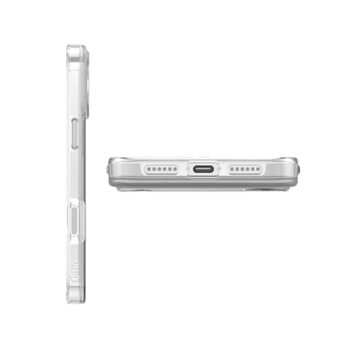 Uniq Hybrid Clario Magsafe Case for iPhone 17 Pro Max - Lucent Clear