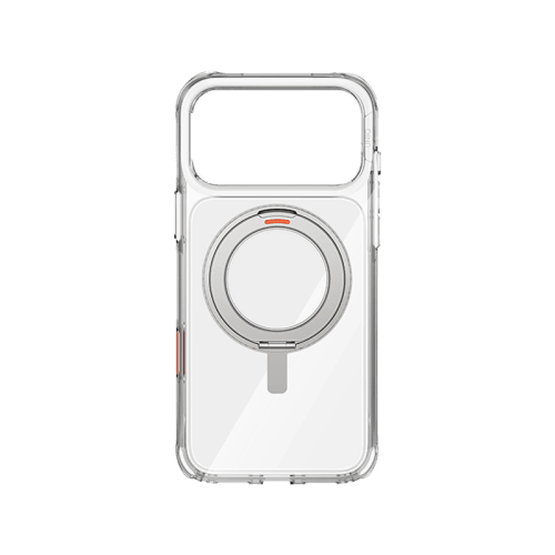 Uniq Hybrid Swivix With 360 Rotating Kickstand MagSafe Case for iPhone 17 Pro Max - Lucent Clear