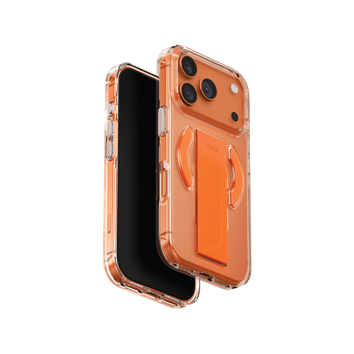 Uniq Hybrid Heldro Air Magsafe Case for iPhone 17 Pro Max - Volt orange