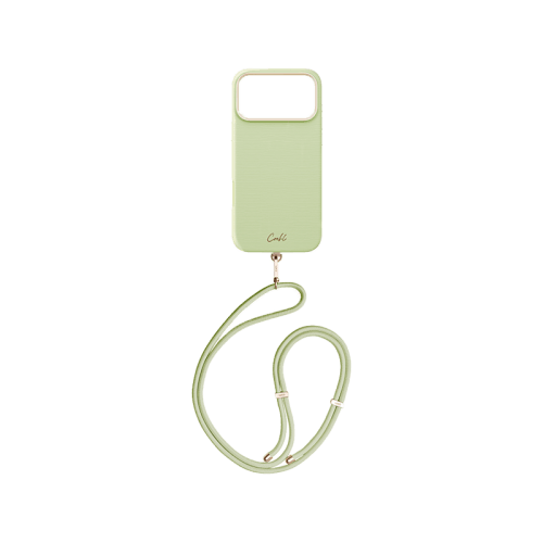 Uniq Coehl Mirelle MagSafe Case for iPhone 17 Pro - Lint Green