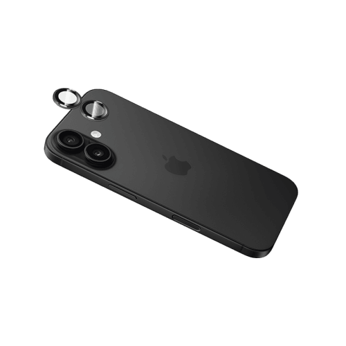Torrii BodyGlass Camera Lens Protector for iPhone 16 / iPhone 16 Plus - Black