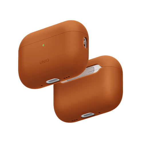 Uniq Hybrid Lino Case for Airpods Pro 3 - Sunset Orange