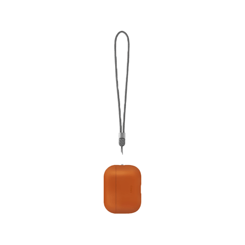 Uniq Hybrid Lino Case for Airpods Pro 3 - Sunset Orange