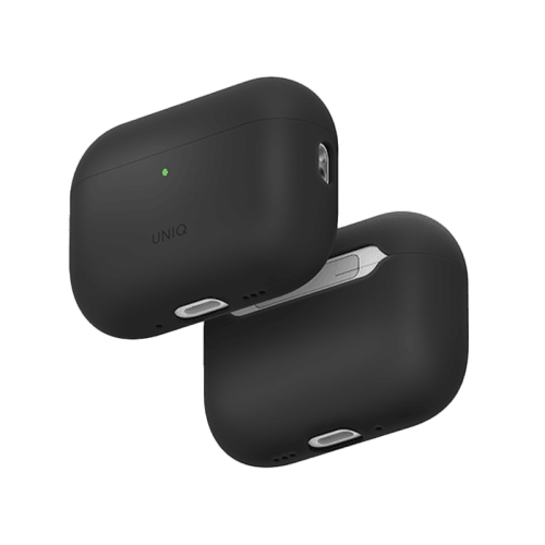 Uniq Hybrid Lino Case for Airpods Pro 3 - Charcoal Grey