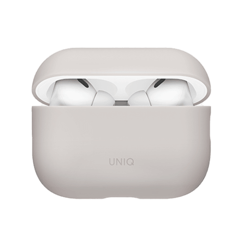 Uniq Hybrid Lino Case for Airpods Pro 3 - Beige Ivory