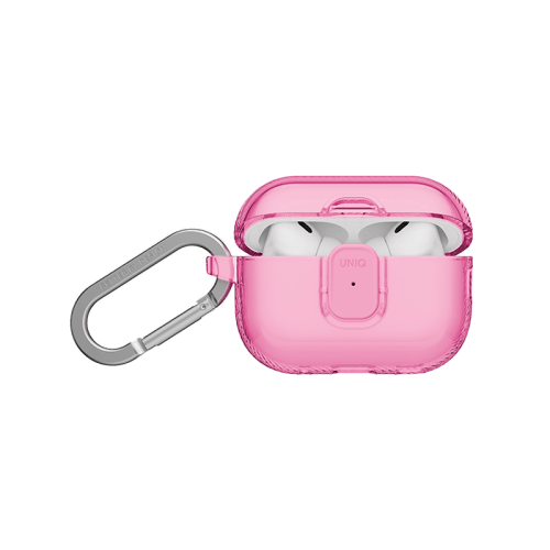 Uniq Glase Pro Lock Case for Airpods Pro 3 - Candy Pink