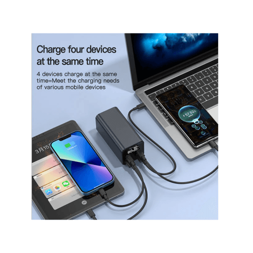 Engage 100W PD 20000mAh Power Bank With LED Display - Black
