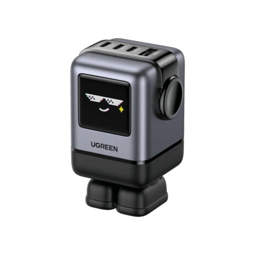 Ugreen Uno 3-Port USB-C and 1-Port USB-A GaN 100W Wall Charger - Black
