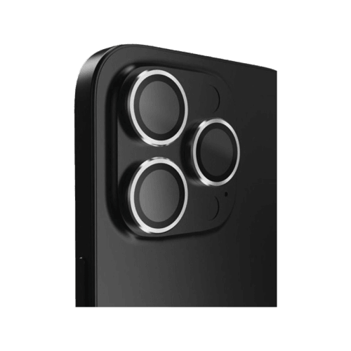 BodyGuardz Pure 3 Individual Camera Lens Protector for iPhone 17 Pro & 17 Pro Max - Silver