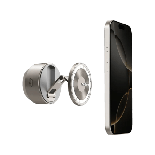 Momax One-Snap Go Magnetic Suction Phone Stand - Titanium