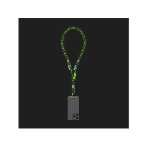SkinArama Dyno Ve 2-In-1 USB-C to USB-C 240W Lanyard and Charging Cable - Nightglow
