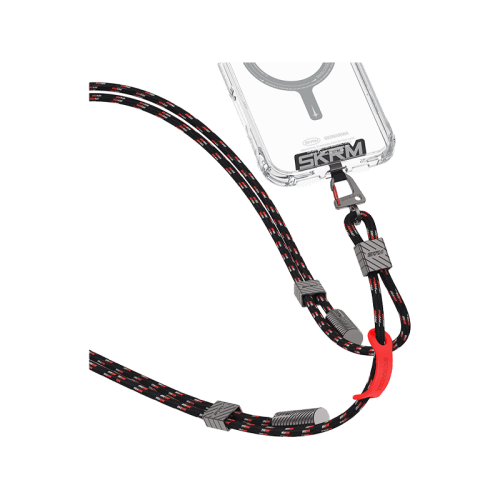 SkinArama Dyno Ve 2-In-1 USB-C to USB-C 240W Lanyard and Charging Cable - Black