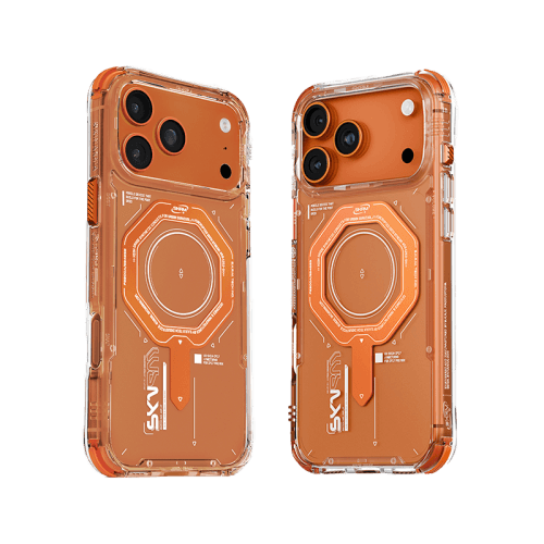 SkinArma Magma MagSafe Case for iPhone 17 Pro Max - Orange