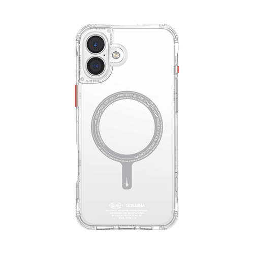 SkinArma Saido Clear MagSafe Case for iPhone 16