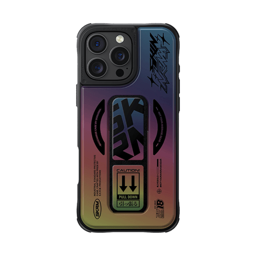 SkinArma Kira Kobai MagSafe Case With Grip Stand for iPhone 16 Pro Max - Hologram