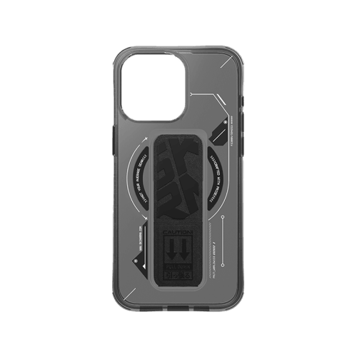 SkinArma Helio MagSafe Case With Grip Stand for iPhone 16 Pro Max - Black