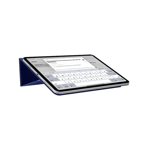 Smart Premium Magnetic Stand Case for iPad Pro 11" M4 5th Gen - Blue