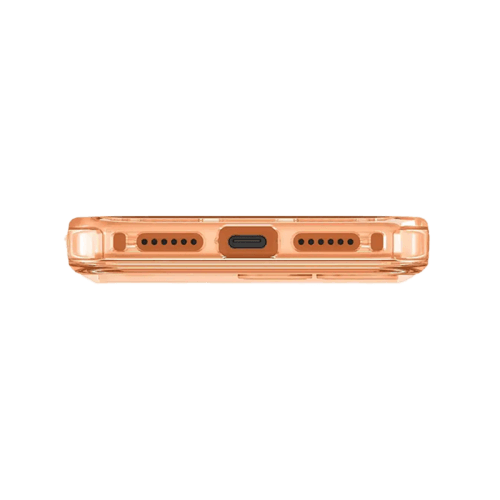 Uniq Hybrid LPX Classic MagSafe Case for iPhone 17 Pro Max - Frost Clear/Volt Orange